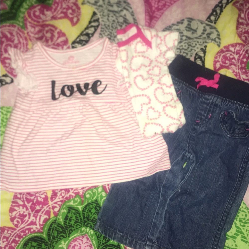Jeans and top